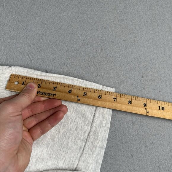 Vintage 90s Wolf Shirt Men’s Large Gray Northern Night‎ Lights Wildlife - Picture 11 of 16